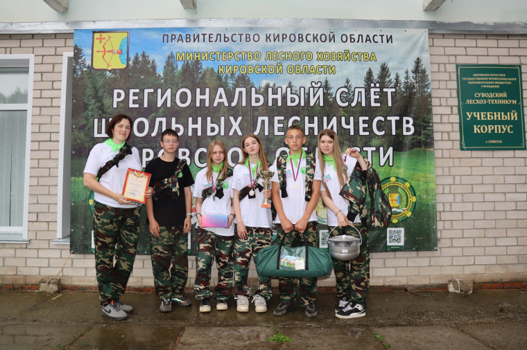 Ррегиональный Слет школьных лесничеств.